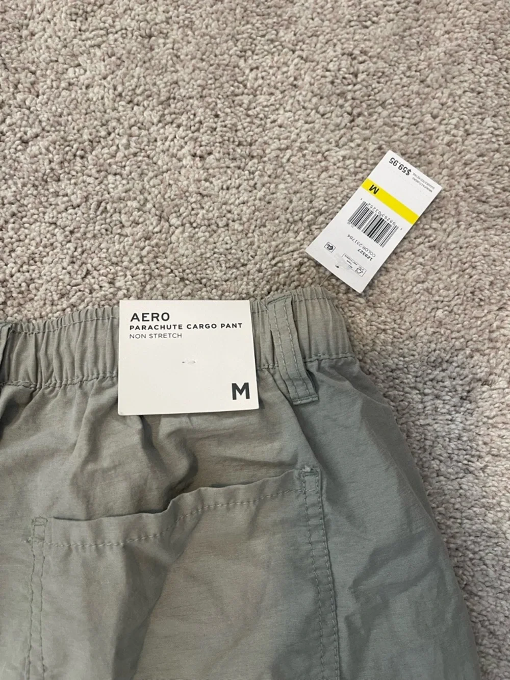 Aeropostale Wide Leg Cargo Pants in Sage Green - Picture 5 of 7